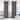 Deconovo Rod Pocket Silver Dots Curtain Panel Pair(2 Panel)