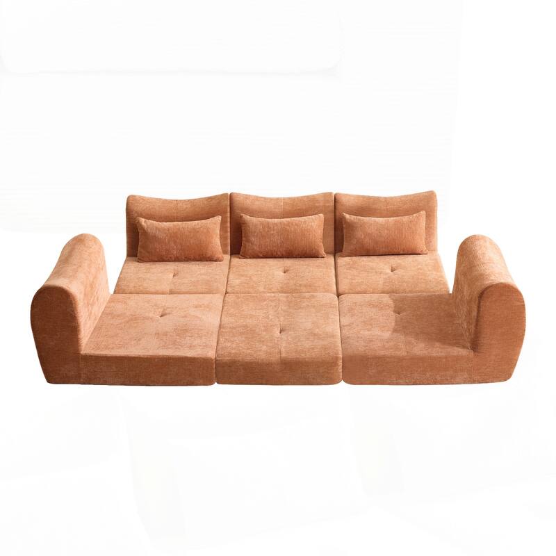 Modular Cloud Sofa, Convertible Folding Sofa Bed