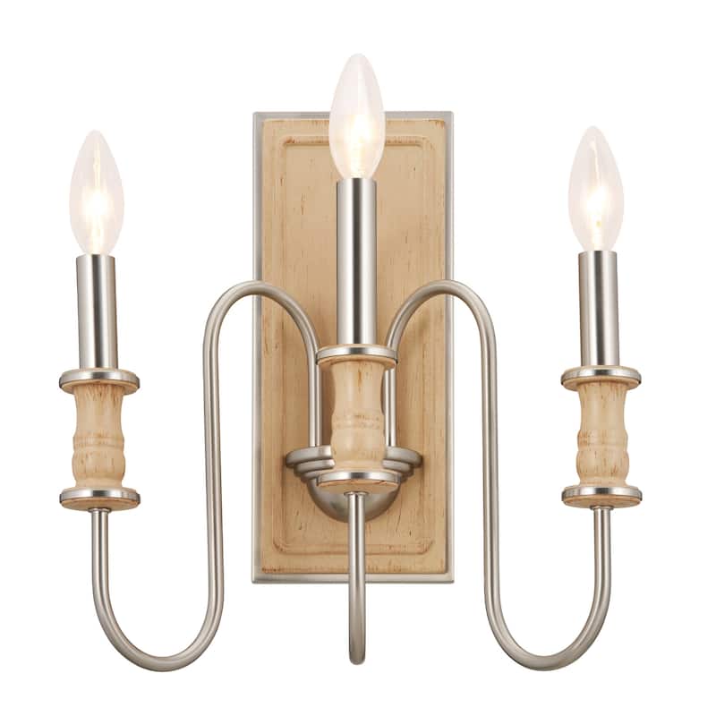 Kichler 52473 Karthe 3 Light 15" Tall Wall Sconce