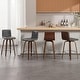 preview thumbnail 33 of 198, 26"/29" Faux Leather Swivel Bar/Counter Stools, Set of 2/3