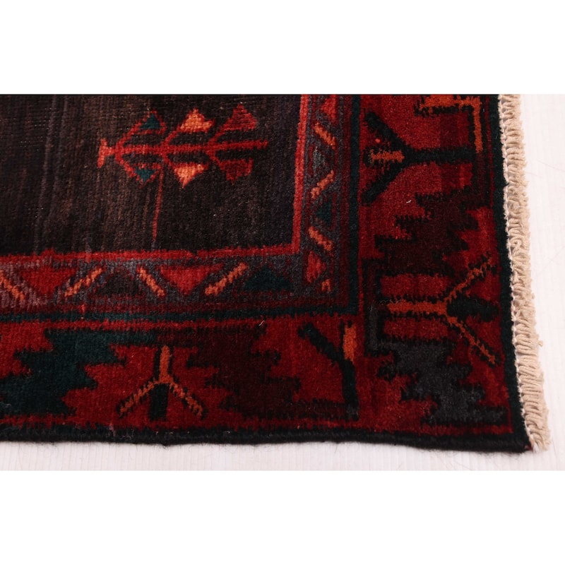 ECARPETGALLERY Hand-knotted Konya Anatolian Black, Red Wool Rug - 4'8 x 12'10