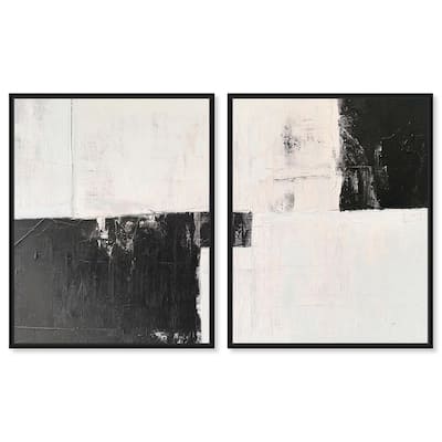 Shattered Symmetry II Canvas Set of 2 by Art Remedy