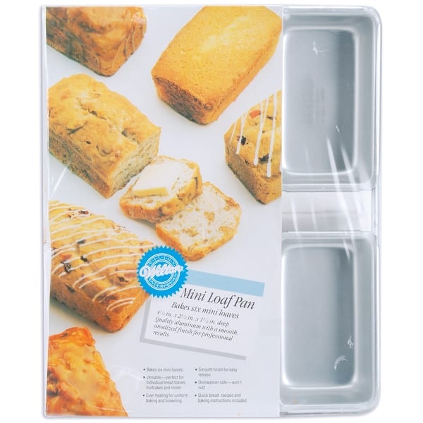 Mini Loaf Pan Liners, 50-Count - Wilton