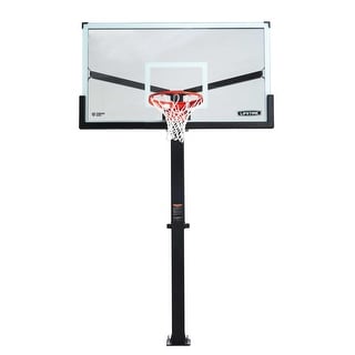 Lifetime Mammoth Bolt Down Basketball Hoop, 72 inch Tempered Glass