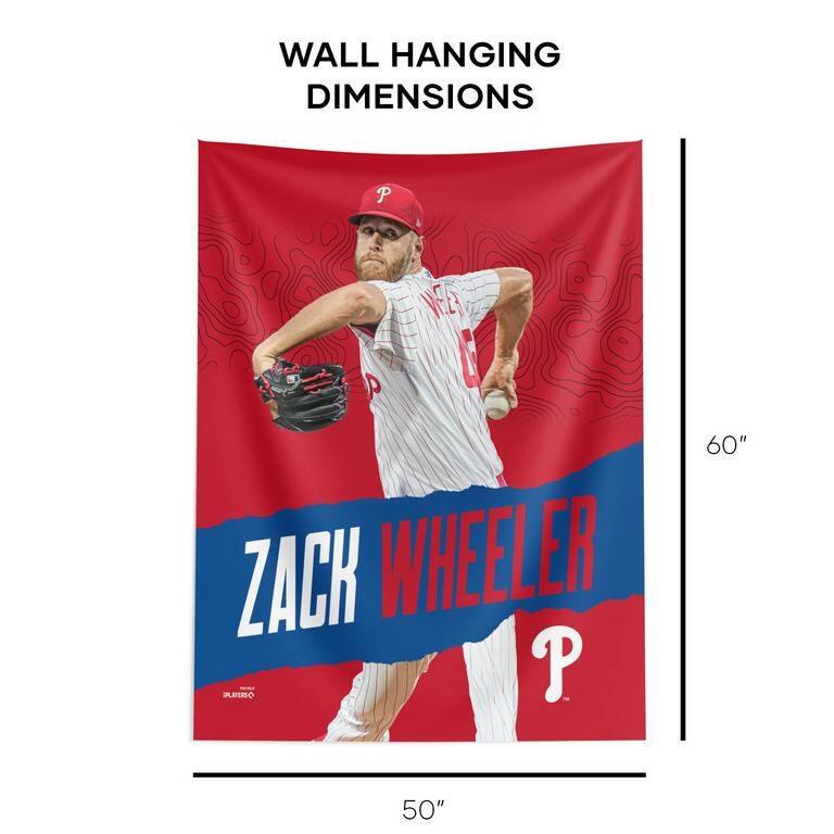 MLB Philadelphia Phillies Player Wall Hanging