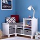preview thumbnail 6 of 14, Martha Stewart Living and Learning Collection Kids' Corner Nook White