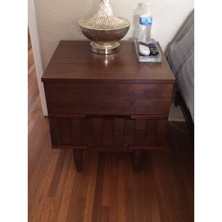 Carson Carrington Tessuto 2-drawer Night Stand