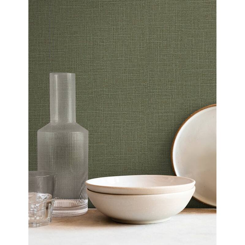 York Wallcoverings Loom Forest Wallpaper
