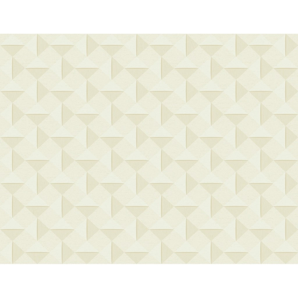 Seabrook Designs Shaye Metallic Diamonds Unpasted Wallpaper