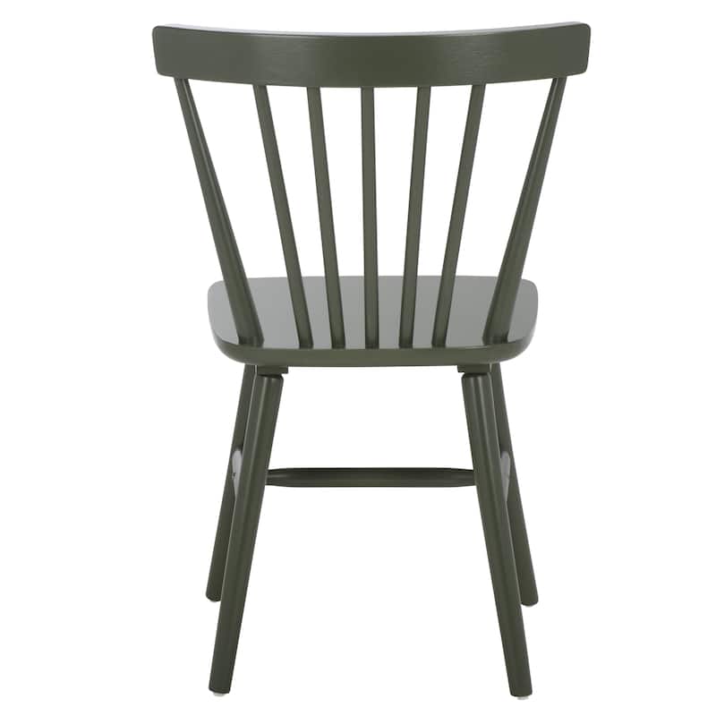 SAFAVIEH Signa Spindle Farmhouse Dining Chair (Set of 2) - 20" W x 20" D x 33" H - 20"W x 20"D x 33"H