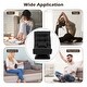 preview thumbnail 27 of 28, Costway 360° Swivel Floor Chair 5-Level Adjustable Lazy Chair w/ - See Details