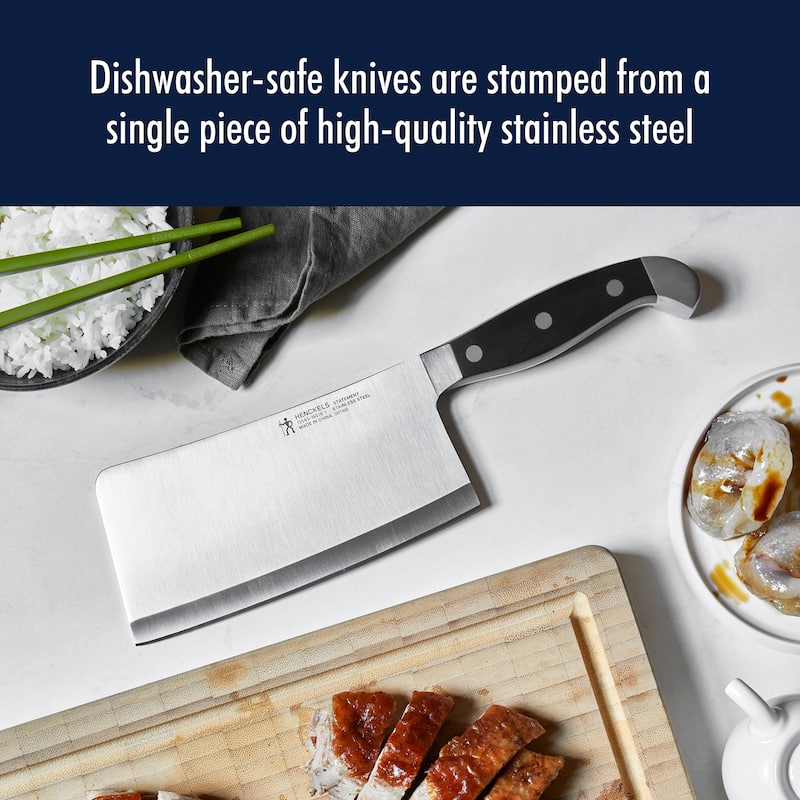 Henckels Statement 6-inch Meat Cleaver - Black