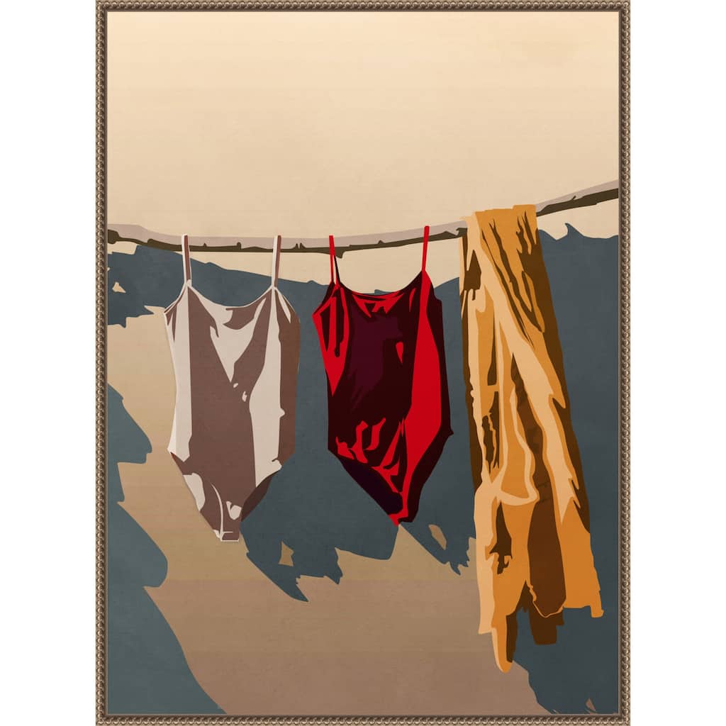 End of a Wonderful Day by Nadjaa Framed Canvas Wall Art