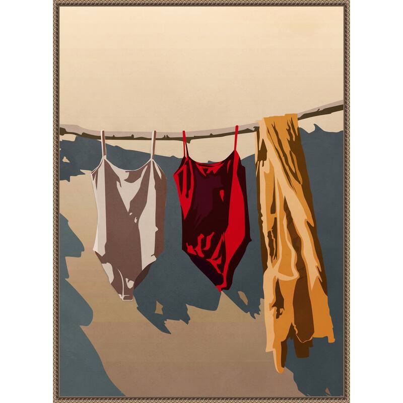 End of a Wonderful Day by Nadjaa Framed Canvas Wall Art