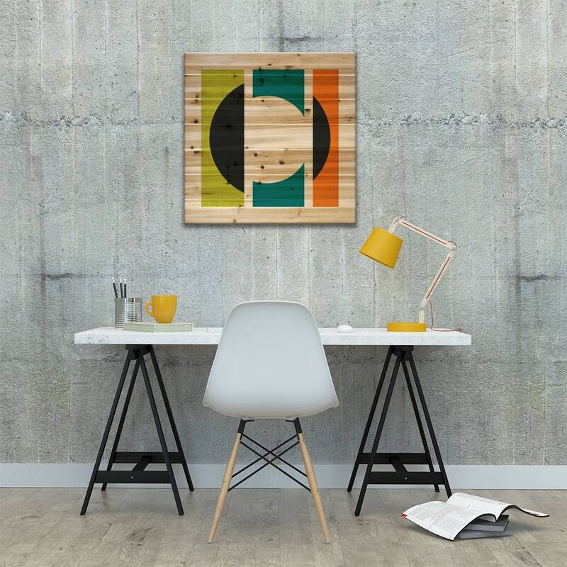 Missing Print On Wood by Jazzberry Blue - Multi-Color