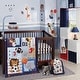 preview thumbnail 3 of 1, Lambs & Ivy Future All Star Animal Sports 100% Cotton Baby Fitted Crib Sheet