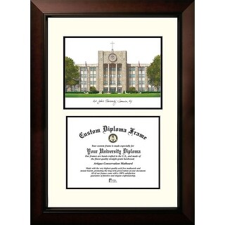 St. John's University 11w x 8.5h Legacy Scholar Diploma Frame - Bed ...
