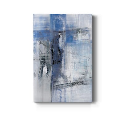 Reflections in Indigo Premium Gallery Wrapped Canvas - Ready to Hang