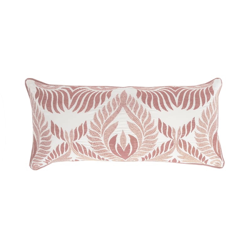 Olivia Embroidered Throw Pillow