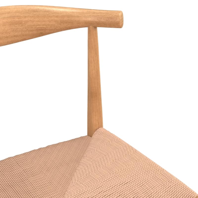 Troy Papercord Dining Chair Black Frame