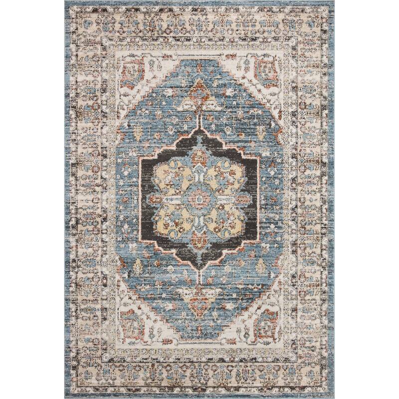 Alexander Home Colette Vintage Medallion Area Rug