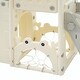 preview thumbnail 39 of 69, 11-in-1 Toddler Slide Playset - Kids Slide for Ages 1-3 with Basketball Hoop, Arch Tunnel, Telescope, and Toy Storage Organizer