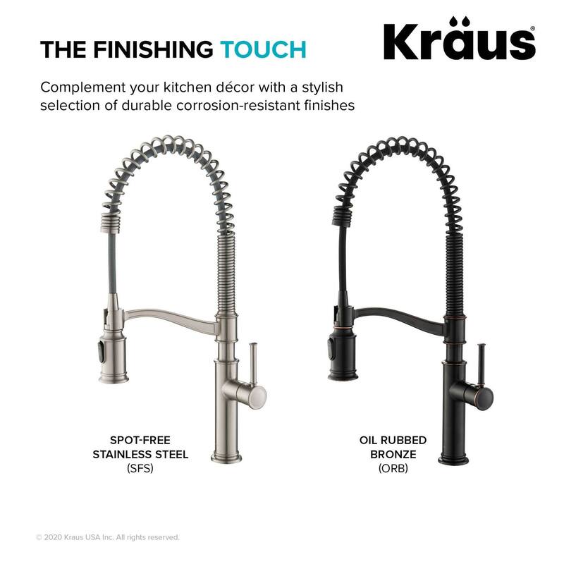 Kraus Sellette 1.8 GPM Single Hole Pre-Rinse Pull Down Kitchen Faucet