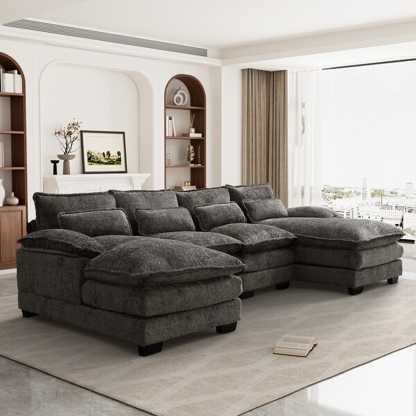 Large fabric sectional discount