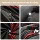 preview thumbnail 5 of 33, Nanshing Ester Red and Black 7-Piece Comforter Set