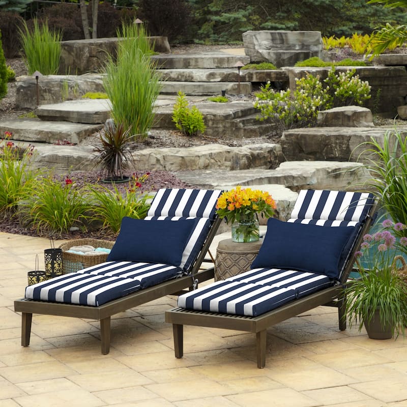 ARDEN Outdoor 72 x 21 in. Chaise Lounge Cushion