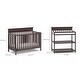 preview thumbnail 17 of 39, Crib and Change Table Nursery Set in A Box - 4 in 1 Convertible Crib & Changing Table with Water-Resistant Change Pad