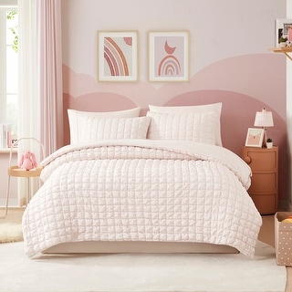 Sweet Home Collection Marshmallow Cozy Kids Bedding Set w/ Sheet Set