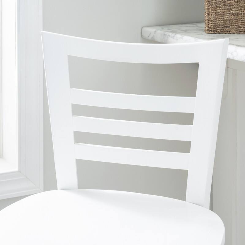 Heathcliff Rustic Solid Wood Barstool (Set of 2)