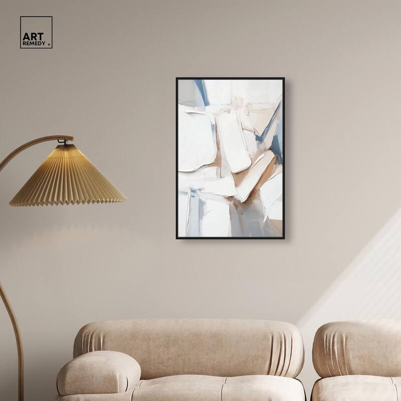 Bone and Beige II Canvas by Art Remedy