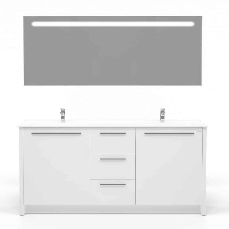 Nona 60-inch Modern Freestanding Bathroom Vanity