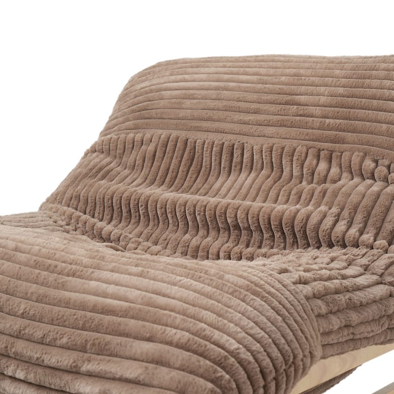 Mid Century Modern Accent Chair with Wood Frame, Reading Accent Chair, Boucle Armchair For Living Room, Bedroom and Salon