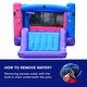 preview thumbnail 3 of 12, JumpOrange Dream Girl Commercial Grade Inflatable Bounce House Water Slide with Splash Pool for Kids (with Air Blower)