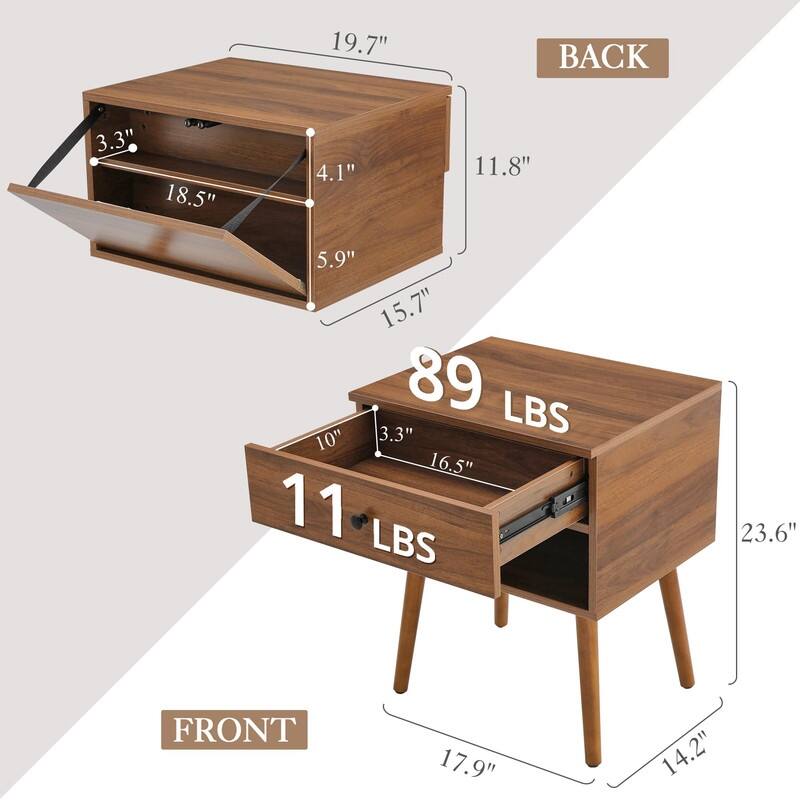 Hidden Compartment Nightstands