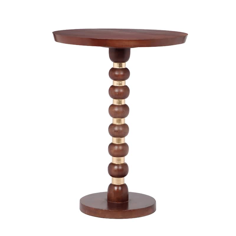 Christopher Knight Home Mango Wood Round End Table