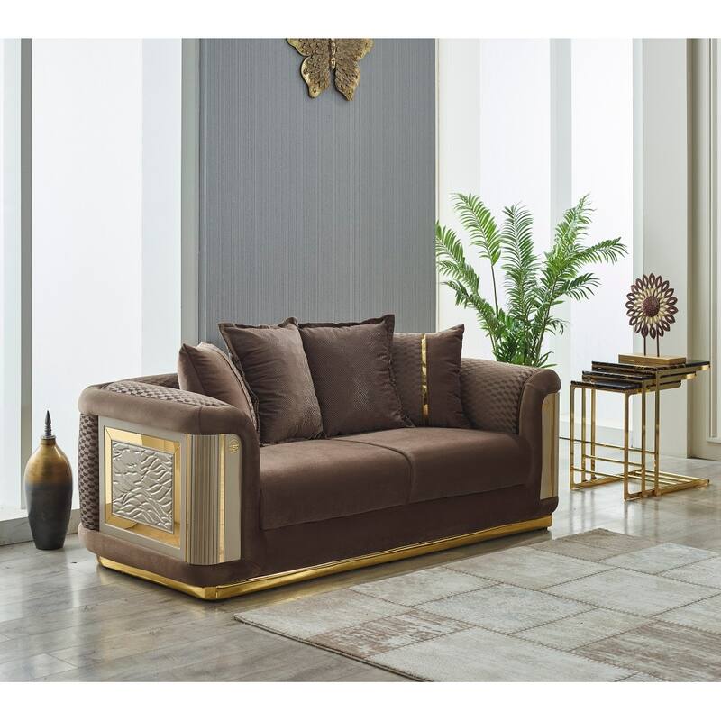 Eze 4-piece Living room Set 1 Sofa & 1 Loveseat & 2 Chair