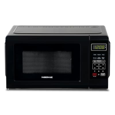 0.7 Cu Ft 700-Watt Microwave Oven, Black
