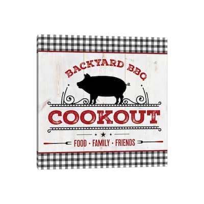 iCanvas "Backyard BBQ Cookout" by Mollie B. Canvas Print