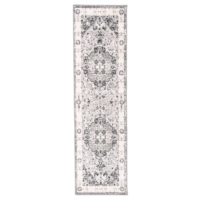 World Rug Gallery Vintage Oriental Distressed Medallion Rug