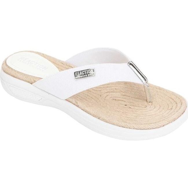 kenneth cole reaction white sandals