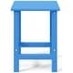 preview thumbnail 111 of 156, Aderson Outdoor Poly Adirondack Chair With Ottoman And Side Table 12-Piece Set