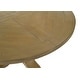 preview thumbnail 5 of 5, Florence Round 60-inch Pedestal Base Dining Table