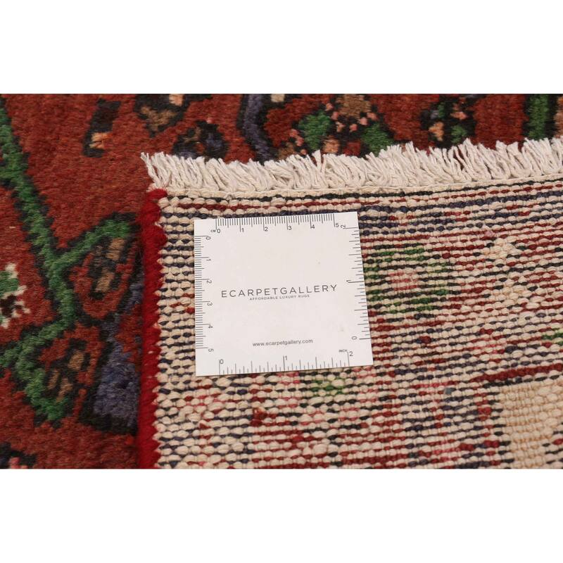 ECARPETGALLERY Hand-knotted Andelz Red Wool Rug - 3'9 x 6'4