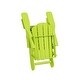 preview thumbnail 69 of 99, Laguna Folding Poly Eco-Friendly All Weather Outdoor Adirondack Chair