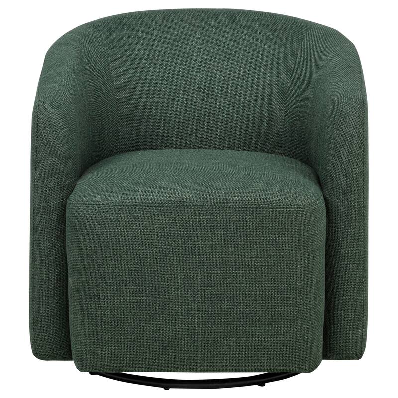 Mossbrook Fabric Upholstered Swivel Accent Chair - 29.25" x 29.25" x 31.5"