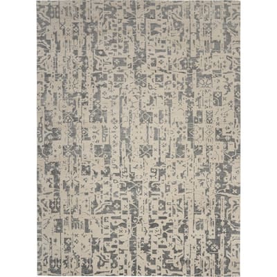 Nourison Silk Shadows Tribal Area Rug